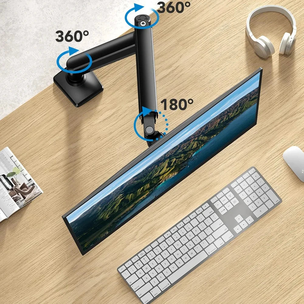 Support simple écran ergonomique bureau Ultimadesk A200