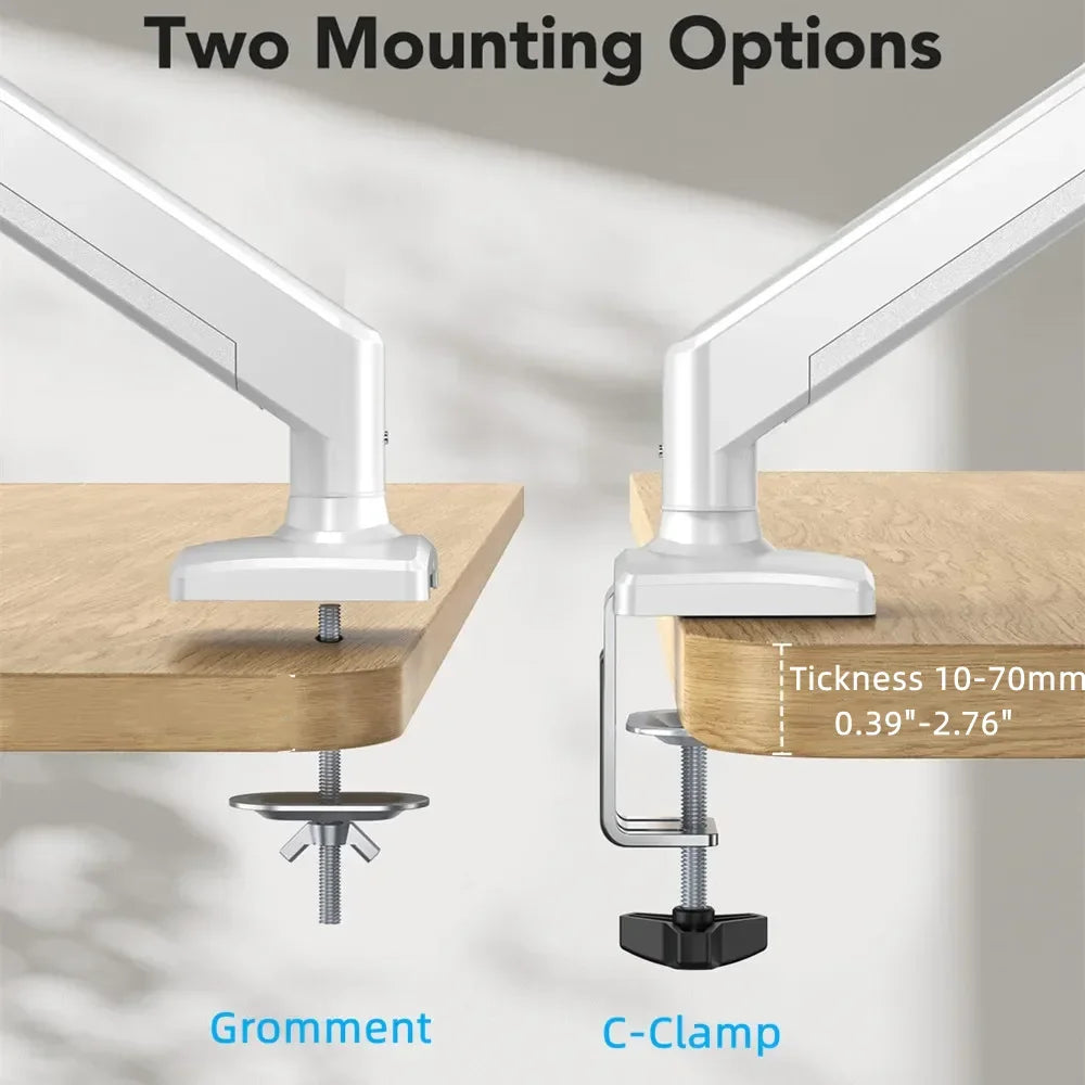 Support simple écran ergonomique bureau Ultimadesk A200